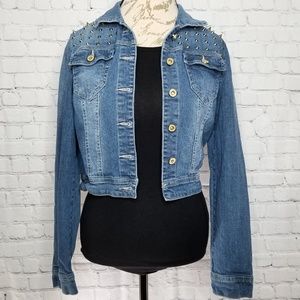 Studded Denim Jacket